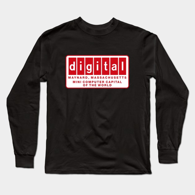 Digital Equipment Corporation Long Sleeve T-Shirt by The Sarah Gibs